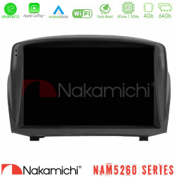 Nakamichi NAM5260 Series 4Core Android12 4+64GB Ford Fiesta 2008-2012 Navigation Multimedia Tablet 9 (Oem Style) Με Carplay - Android Auto