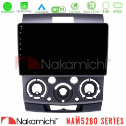 Nakamichi NAM5260 Series 4Core Android12 4+64GB Ford Ranger/Mazda BT50 Navigation Multimedia Tablet 9 Με Carplay - Android Auto