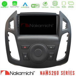 Nakamichi NAM5260 Series 4Core Android12 4+64GB Ford Transit Connect Navigation Multimedia Tablet 9 Με Carplay -amp; Android Auto
