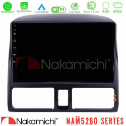 Nakamichi NAM5260 Series 4Core Android12 4+64GB Honda CRV 2002-2006 Navigation Multimedia Tablet 9 Με Carplay -amp; Android Auto