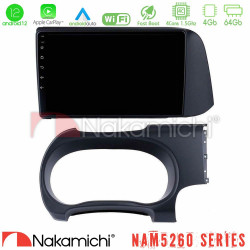 Nakamichi NAM5260 Series 4Core Android12 4+64GB Hyundai i10 Navigation Multimedia Tablet 9 Με Carplay -amp; Android Auto