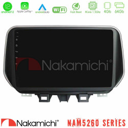 Nakamichi NAM5260 Series 4Core Android12 4+64GB Hyundai ix35 Navigation Multimedia Tablet 10 Με Carplay -amp; Android Auto