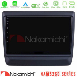 Nakamichi NAM5260 Series 4Core Android12 4+64GB Isuzu D-MAX 2020-2023 Navigation Multimedia Tablet 9 Με Carplay -amp; Android Auto