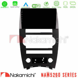 Nakamichi NAM5260 Series 4Core Android12 4+64GB Jeep Commander 2007-2008 Navigation Multimedia Tablet 9 Με Carplay -amp; Android Auto