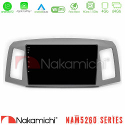 Nakamichi NAM5260 Series 4Core Android12 4+64GB Jeep Grand Cherokee 2005-2007 Navigation Multimedia Tablet 10 Με Carplay -amp; Android Auto