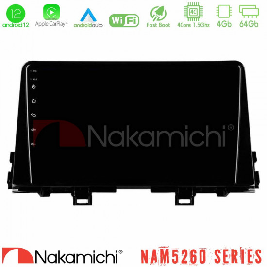 Nakamichi NAM5260 Series 4Core Android12 4+64GB Kia Picanto 2017-2021 Navigation Multimedia Tablet 9 Με Carplay -amp; Android Auto Nakamichi NAM5260 Series 4Core Android12 4+64GB Kia Picanto 2017-2021 Navigation Multimedia Tablet 9 Με Carplay -amp; Android Auto