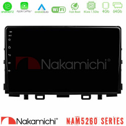 Nakamichi NAM5260 Series 4Core Android12 4+64GB Kia Stonic Navigation Multimedia Tablet 9 Με Carplay -amp; Android Auto