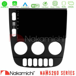 Nakamichi NAM5260 Series 4Core Android12 4+64GB Mercedes ML Class 1998-2005 Navigation Multimedia Tablet 9 Με Carplay -amp; Android Auto