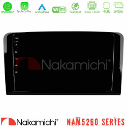 Nakamichi NAM5260 Series 4Core Android12 4+64GB Mercedes ML/GL Class Navigation Multimedia Tablet 9 Με Carplay -amp; Android Auto
