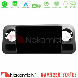 Nakamichi NAM5260 Series 4Core Android12 4+64GB Mercedes Sprinter W907 Navigation Multimedia Tablet 10 Με Carplay -amp; Android Auto