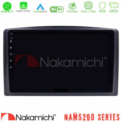 Nakamichi NAM5260 Series 4Core Android12 4+64GB Mercedes Vito 2015-2021 Navigation Multimedia Tablet 10 Με Carplay -amp; Android Auto