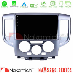Nakamichi NAM5260 Series 4Core Android12 4+64GB Nissan NV200 Navigation Multimedia Tablet 9 Με Carplay -amp; Android Auto