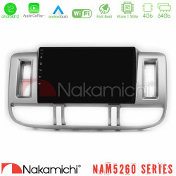 Nakamichi NAM5260 Series 4Core Android12 4+64GB Nissan X-Trail (T30) 2000-2003 Navigation Multimedia Tablet 9 Με Carplay -amp; Android Auto