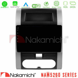 Nakamichi NAM5260 Series 4Core Android12 4+64GB Nissan X-Trail T31 Navigation Multimedia Tablet 10 Με Carplay -amp; Android Auto