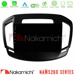 Nakamichi NAM5260 Series 4Core Android12 4+64GB Opel Insignia 2014-2017 Navigation Multimedia Tablet 9 Με Carplay -amp; Android Auto