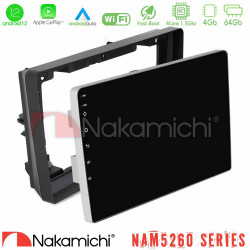 Nakamichi NAM5260 Series 4Core Android12 4+64GB Peugeot 308 2013-2020 Navigation Multimedia Tablet 9 Με Carplay -amp; Android Auto