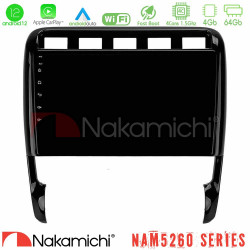 Nakamichi NAM5260 Series 4Core Android12 4+64GB Porsche Cayenne 2003-2010 Navigation Multimedia Tablet 9 Με Carplay -amp; Android Auto