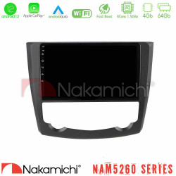 Nakamichi NAM5260 Series 4Core Android12 4+64GB Renault Kadjar Navigation Multimedia Tablet 9 Με Carplay - Android Auto