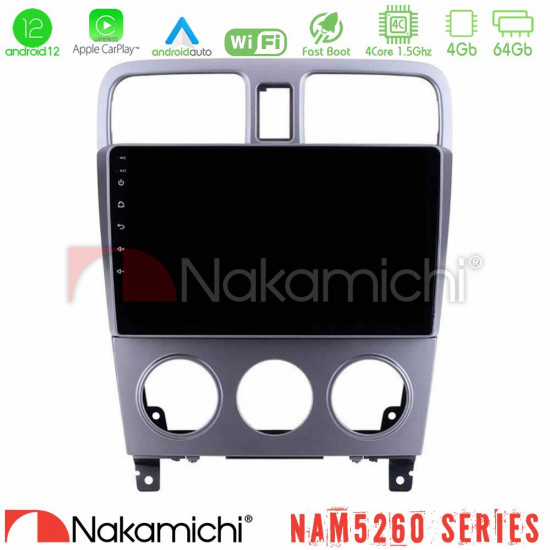 Nakamichi NAM5260 Series 4Core Android12 4+64GB Subaru Forester 2003-2007 Navigation Multimedia Tablet 9 Με Carplay - Android Auto Nakamichi NAM5260 Series 4Core Android12 4+64GB Subaru Forester 2003-2007 Navigation Multimedia Tablet 9 Με Carplay - Android Auto