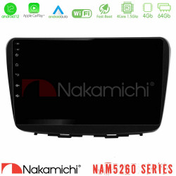 Nakamichi NAM5260 Series 4Core Android12 4+64GB Suzuki Baleno 2016-2021 Navigation Multimedia Tablet 9 Με Carplay - Android Auto