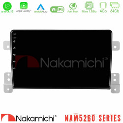 Nakamichi NAM5260 Series 4Core Android12 4+64GB Suzuki Grand Vitara Navigation Multimedia Tablet 9 Με Carplay - Android Auto