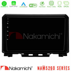 Nakamichi NAM5260 Series 4Core Android12 4+64GB Suzuki Jimny 2018-2022 Navigation Multimedia Tablet 9 Με Carplay - Android Auto