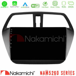Nakamichi NAM5260 Series 4Core Android12 4+64GB Suzuki SX4 S-Cross Navigation Multimedia Tablet 9 Με Carplay - Android Auto