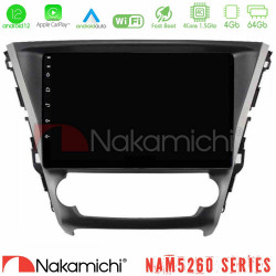 Nakamichi NAM5260 Series 4Core Android12 4+64GB Toyota Avensis 2015-2018 Navigation Multimedia Tablet 9 Με Carplay - Android Auto