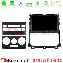 Nakamichi NAM5260 Series 4Core Android12 4+64GB Toyota Land Cruiser J120 2002-2009 Navigation Multimedia Tablet 9 Με Carplay - Android Auto