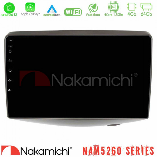 Nakamichi NAM5260 Series 4Core Android12 4+64GB Toyota Yaris 1999 - 2006 Navigation Multimedia Tablet 9 Με Carplay - Android Auto Nakamichi NAM5260 Series 4Core Android12 4+64GB Toyota Yaris 1999 - 2006 Navigation Multimedia Tablet 9 Με Carplay - Android Auto