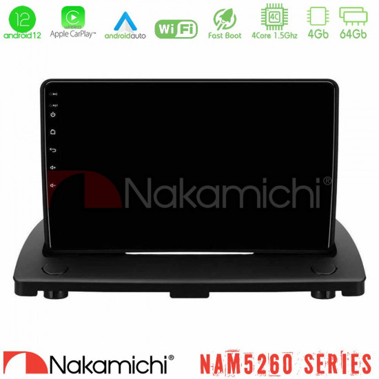 Nakamichi NAM5260 Series 4Core Android12 4+64GB Volvo XC90 2006-2014 Navigation Multimedia Tablet 9 Με Carplay -amp; Android Auto Nakamichi NAM5260 Series 4Core Android12 4+64GB Volvo XC90 2006-2014 Navigation Multimedia Tablet 9 Με Carplay -amp; Android Auto