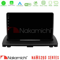 Nakamichi NAM5260 Series 4Core Android12 4+64GB Volvo XC90 2006-2014 Navigation Multimedia Tablet 9 Με Carplay -amp; Android Auto