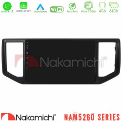 Nakamichi NAM5260 Series 4Core Android12 4+64GB VW Amarok 2017-2022 Navigation Multimedia Tablet 9 Με Carplay -amp; Android Auto