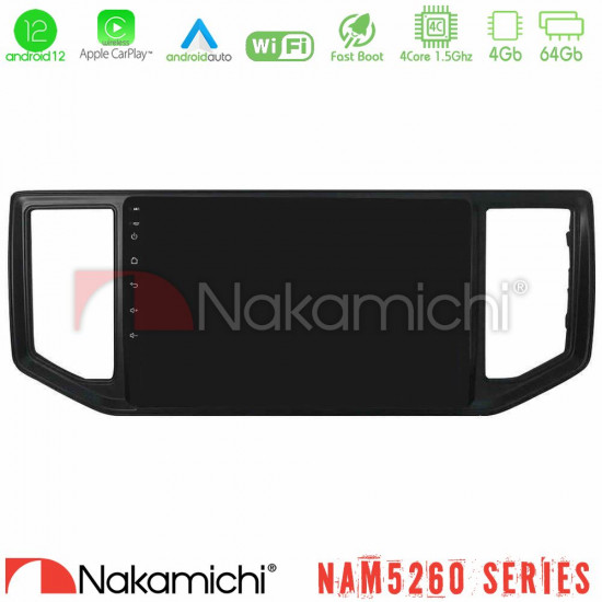 Nakamichi NAM5260 Series 4Core Android12 4+64GB VW Amarok 2017-2022 Navigation Multimedia Tablet 9 Με Carplay -amp; Android Auto Nakamichi NAM5260 Series 4Core Android12 4+64GB VW Amarok 2017-2022 Navigation Multimedia Tablet 9 Με Carplay -amp; Android Auto