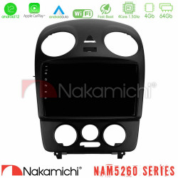 Nakamichi NAM5260 Series 4Core Android12 4+64GB VW Beetle Navigation Multimedia Tablet 9 Με Carplay -amp; Android Auto