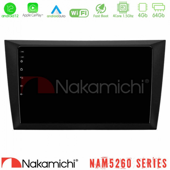 Nakamichi NAM5260 Series 4Core Android12 4+64GB Vw Golf 6 Navigation Multimedia Tablet 9 Με Carplay -amp; Android Auto Nakamichi NAM5260 Series 4Core Android12 4+64GB Vw Golf 6 Navigation Multimedia Tablet 9 Με Carplay -amp; Android Auto