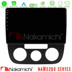 Nakamichi NAM5260 Series 4Core Android12 4+64GB VW Jetta Navigation Multimedia Tablet 10 Με Carplay -amp; Android Auto