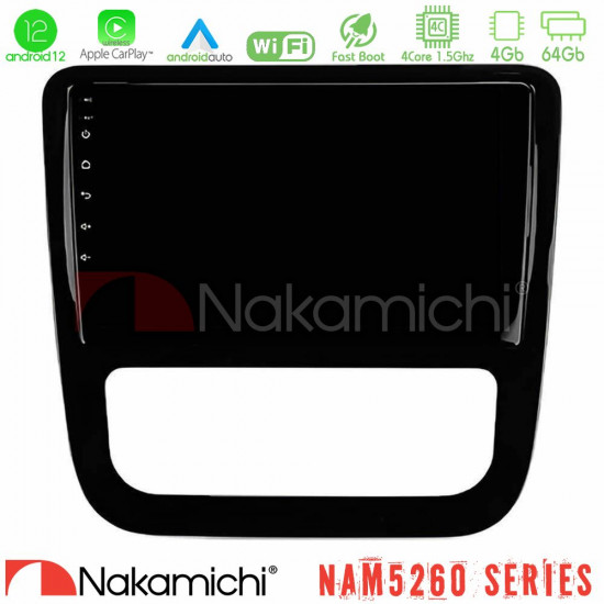 Nakamichi NAM5260 Series 4Core Android12 4+64GB VW Scirocco 2008-2014 Navigation Multimedia Tablet 9 (μαύρο γυαλιστερό) Με Carplay -amp; Android Auto Nakamichi NAM5260 Series 4Core Android12 4+64GB VW Scirocco 2008-2014 Navigation Multimedia Tablet 9 (μαύρο γυαλιστερό) Με Carplay -amp; Android Auto