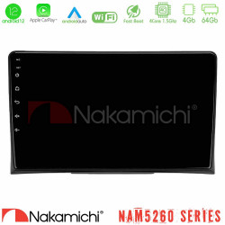 Nakamichi NAM5260 Series 4Core Android12 4+64GB VW Transporter 2003-2015 Navigation Multimedia Tablet 9 Με Carplay -amp; Android Auto