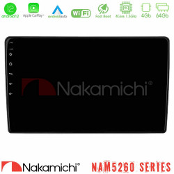 Nakamichi NAM5260 Series Alfa Romeo Giulietta 2014-2021 4Core Android12 4+64GB Navigation Multimedia Tablet 9? Με Carplay - Android Auto Με Carplay - Android Auto