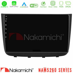 Nakamichi NAM5260 Series Mercedes Vito/Viano 2003-2006 4Core Android12 4+64GB Navigation Multimedia Tablet 10? Με Carplay -amp; Android Auto