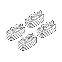 Nordrive BMW ΣΕΙΡΑ 3 E46 3D/5D/COUPE 01/07> KIT ΑΚΡΑ (ΠΟΔΙΑ) ΓΙΑ ΜΠΑΡΕΣ NORDRIVE