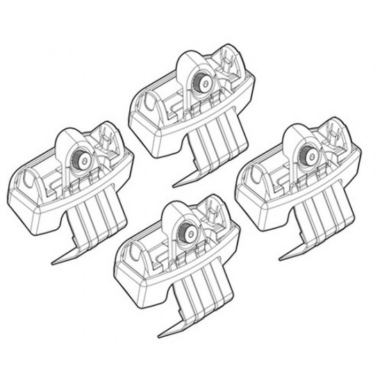 Nordrive CITROEN C4 PICASSO 6/13> KIT ΑΚΡΑ (ΠΟΔΙΑ) ΓΙΑ ΜΠΑΡΕΣ NORDRIVE