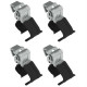 Nordrive CLAMP KIT ΑΚΡΑ (ΠΟΔΙΑ) ΓΙΑ ΜΠΑΡΕΣ SNAP STEEL - SNAP ALU K-1 NORDRIVE - 4 TEM.