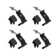 Nordrive CLAMP KIT ΑΚΡΑ (ΠΟΔΙΑ) ΓΙΑ ΜΠΑΡΕΣ SNAP STEEL - SNAP ALU K-3 NORDRIVE - 4 TEM.