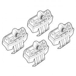 Nordrive FORD EDGE 07/16> KIT ΑΚΡΑ (ΠΟΔΙΑ) ΓΙΑ ΜΠΑΡΕΣ NORDRIVE