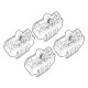 Nordrive FORD FIESTA 3D/5D 09/08>17> KIT ΑΚΡΑ (ΠΟΔΙΑ) ΓΙΑ ΜΠΑΡΕΣ NORDRIVE
