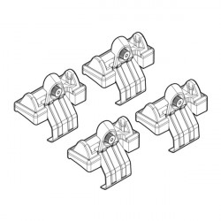 Nordrive HONDA HR-V 3D/5D 01/99>12/05 KIT ΑΚΡΑ (ΠΟΔΙΑ) ΓΙΑ ΜΠΑΡΕΣ NORDRIVE