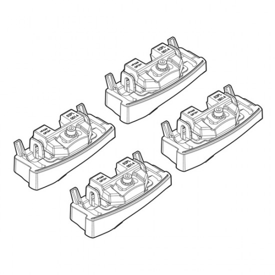Nordrive HYUNDAI i30 3D/5D 3/12> KIT ΑΚΡΑ (ΠΟΔΙΑ) ΓΙΑ ΜΠΑΡΕΣ NORDRIVE