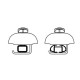 Nordrive Kit γρήγορης απασφάλισης για NORDRIVE μπαγκαζιέρες